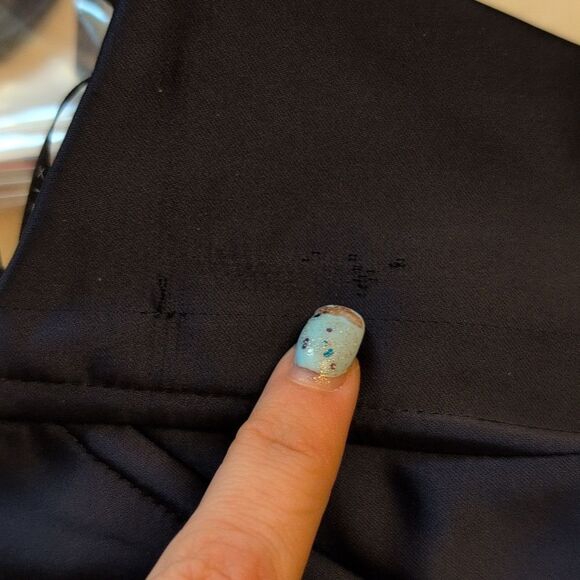 NWT After Six Corset Satin Maxi Dress  Draped Column Skirt Midnight Navy Size 8 - Picture 16 of 16